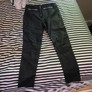 Princess Polly faux leather leggings/pants